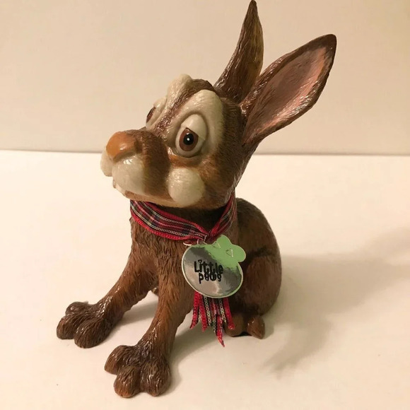 Little Paws Oswald Bunny Rabbit Whimsical  Resin Figurine Arora - Picture 3 of 15